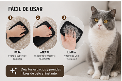 Guante Quitapelos para Gatos y Mascotas – Viral tiktok